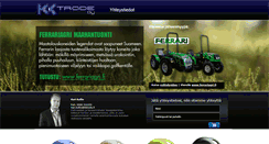 Desktop Screenshot of kktrade.fi